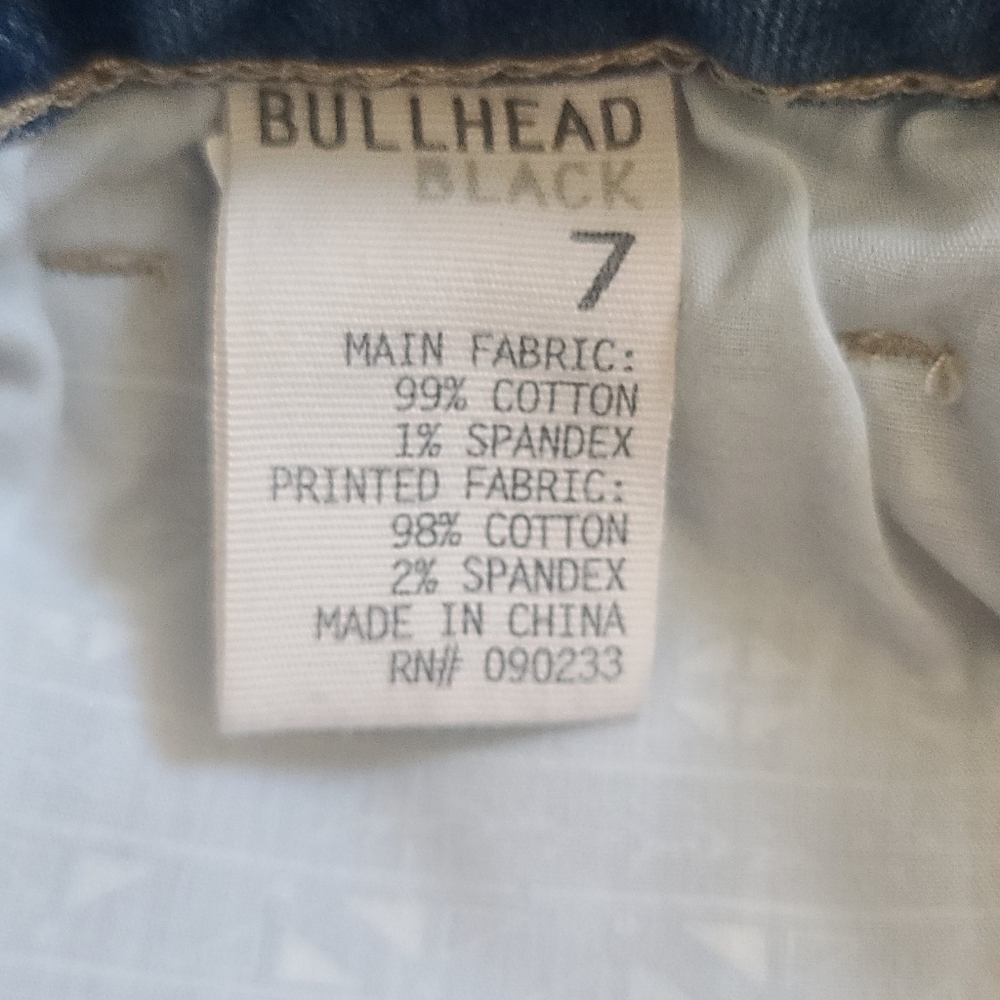 Bullhead Black American Flag Shorts - Picture 5 of 5